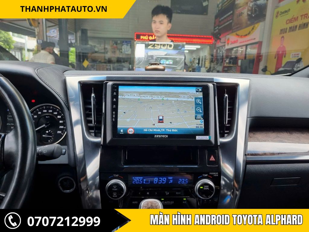 Màn Hình Android Toyota Alphard