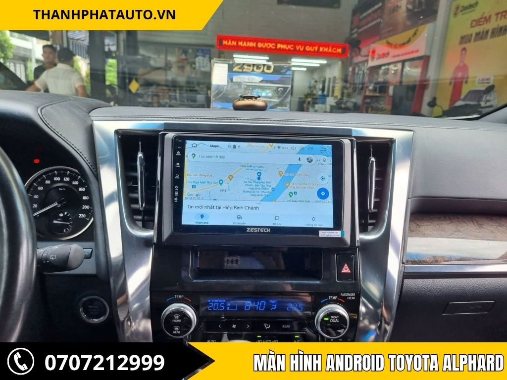 Màn Hình Android Toyota Alphard