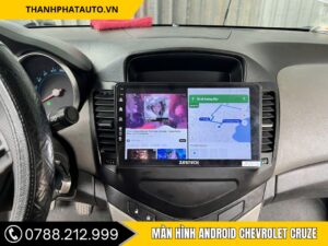 Màn Hình Xe Chevrolet Cruze 2012, 2013, 2014, 2015, 2016, 2017