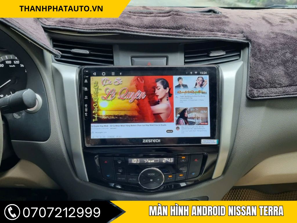 Màn hình Android Nissan Terra