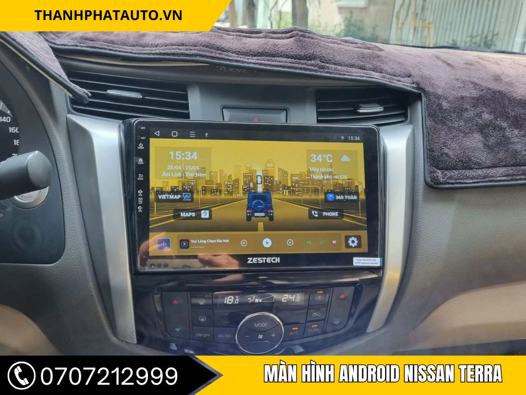 Màn hình Android Nissan Terra