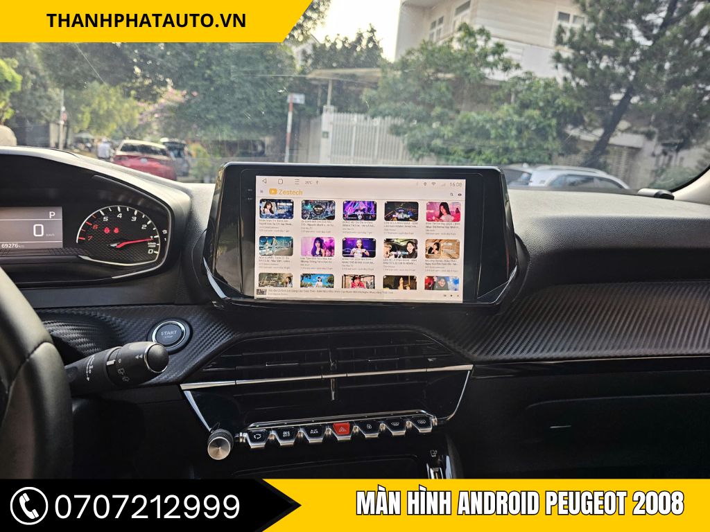 Màn hình Android Peugeot 2008