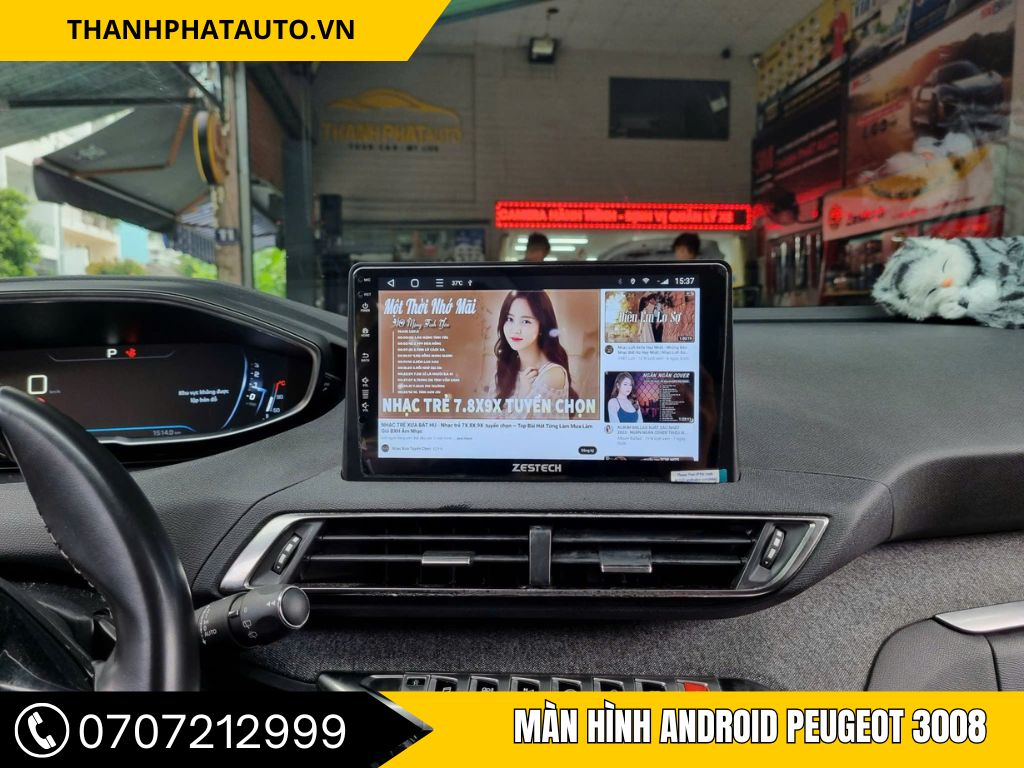 Màn hình Android Peugeot 3008