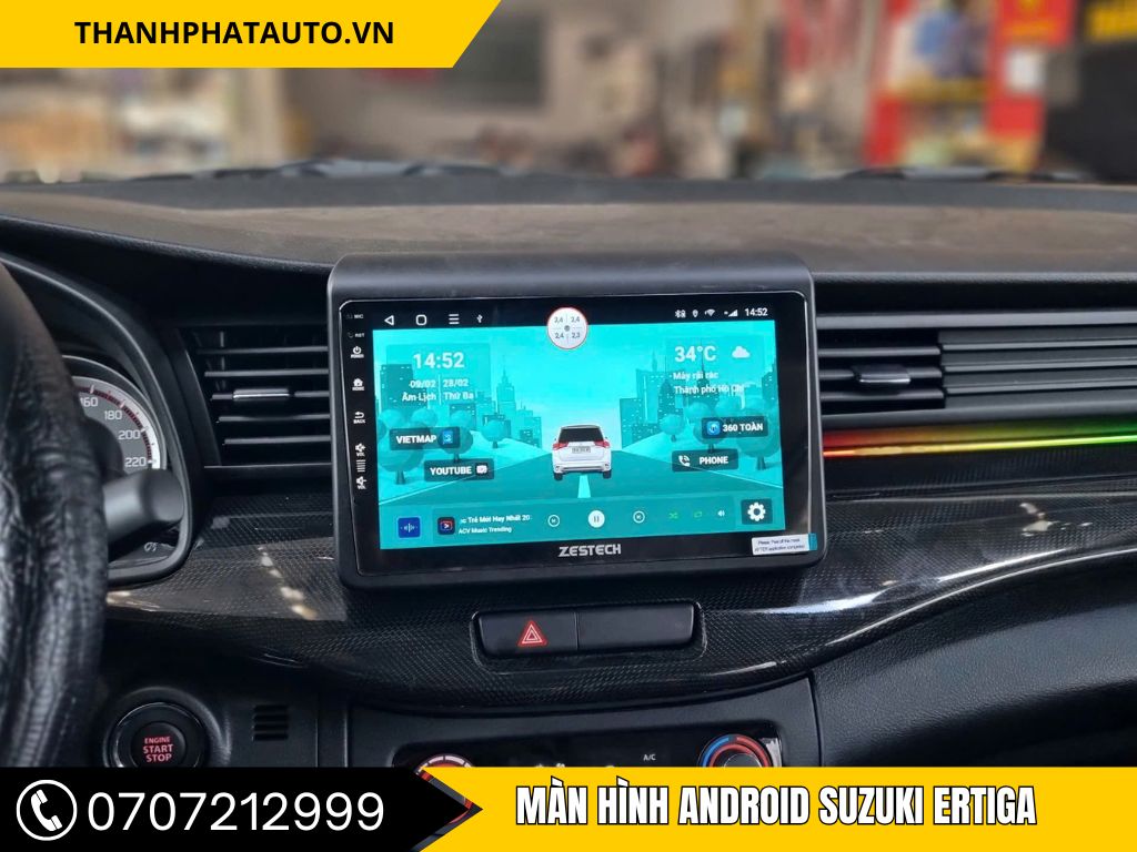 Màn Hình Android Suzuki Ertiga