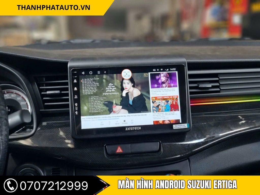 Màn Hình Android Suzuki Ertiga