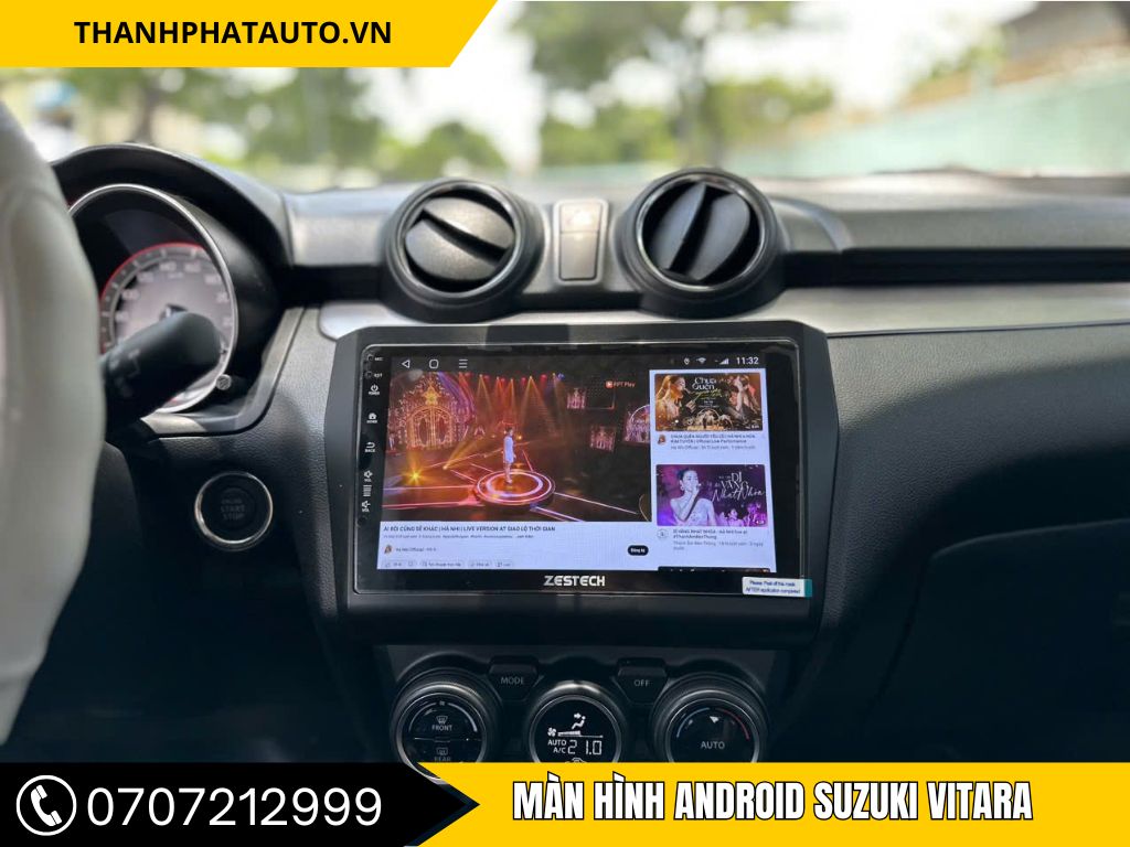 Màn Hình Android Suzuki Vitara