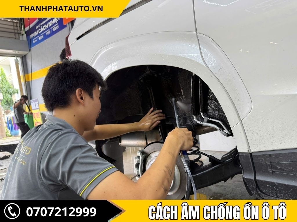 Cách Âm Chống Ồn Ô Tô Huyện Hóc Môn