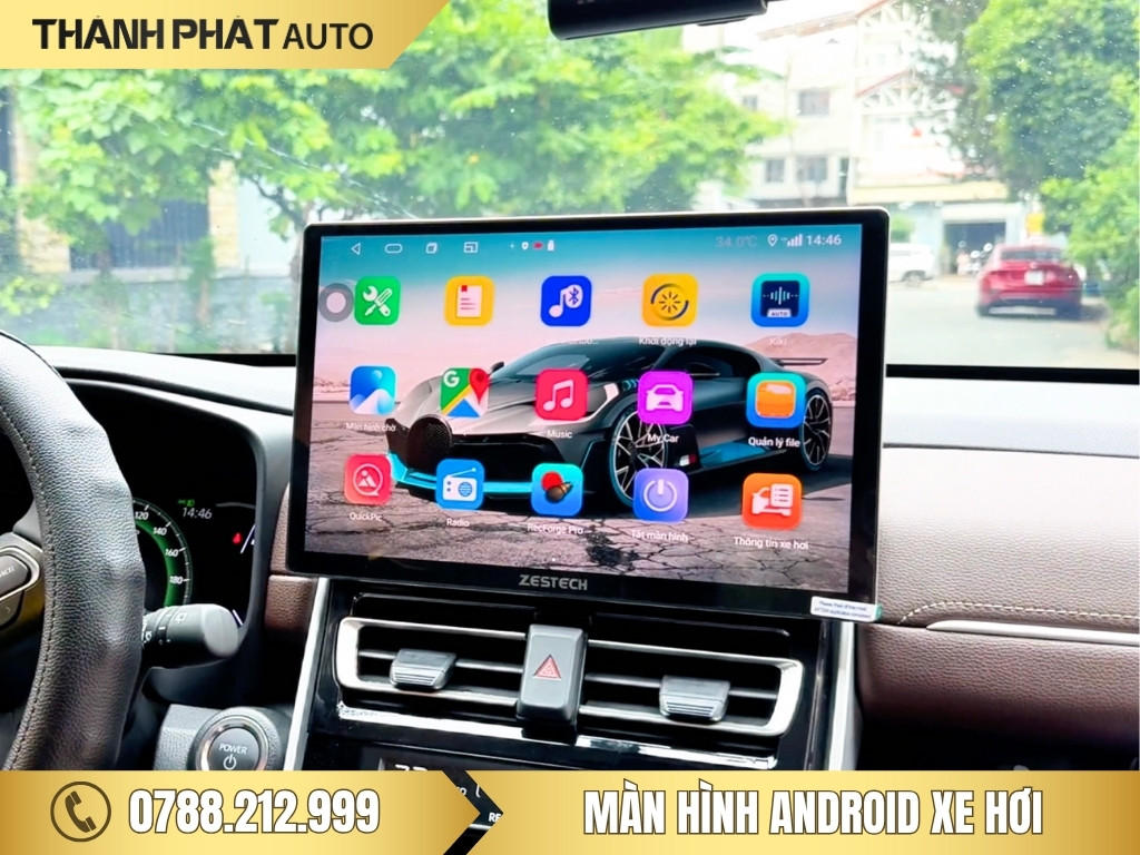 Màn hình android ô tô chính hãng