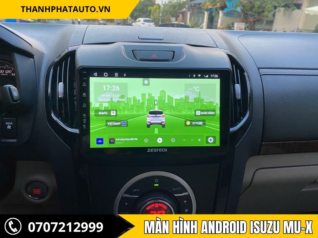 Màn Hình Android Isuzu Mu-X
