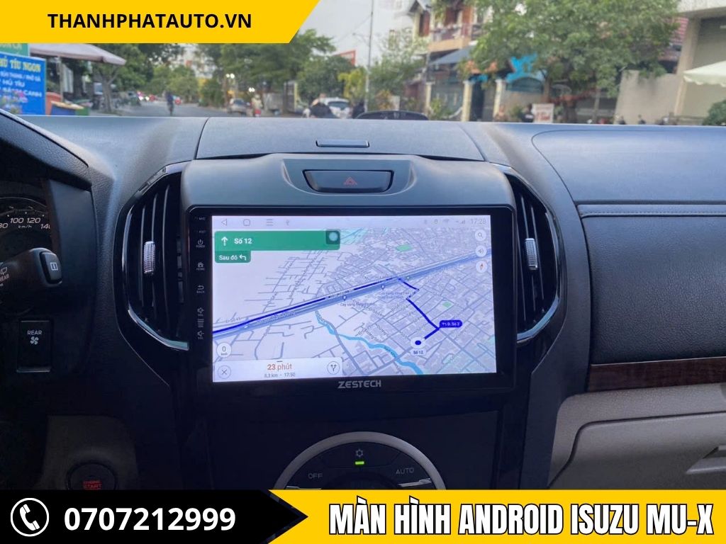 Màn Hình Android Isuzu Mu-X