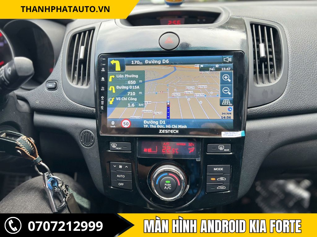 Màn Hình Android Kia Forte