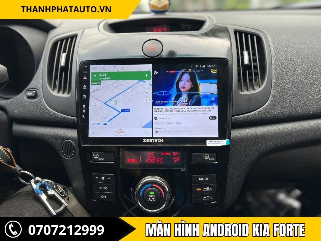 Màn Hình Android Kia Forte