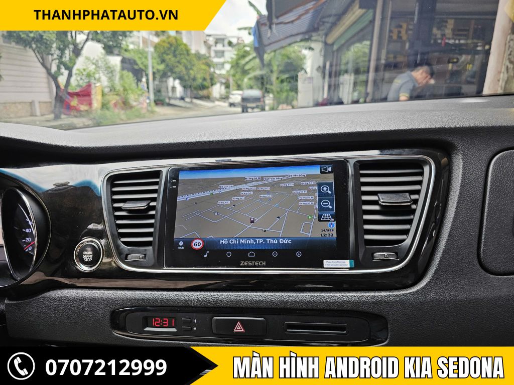 Màn Hình Android Kia Sedona
