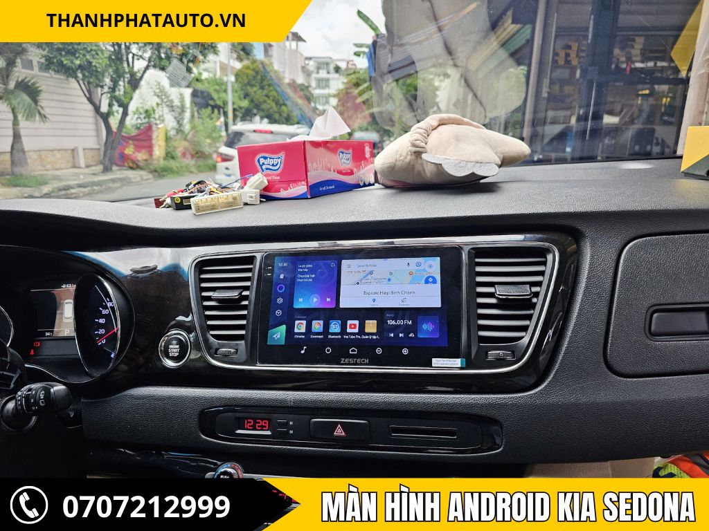 Màn Hình Android Kia Sedona