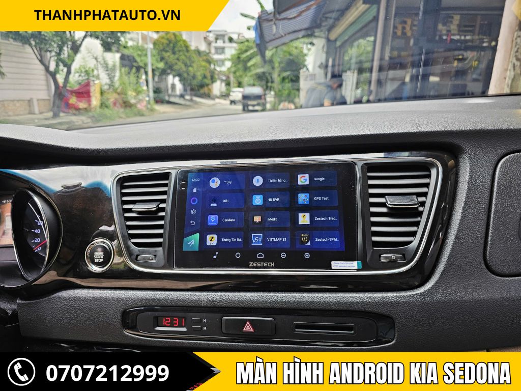 Màn Hình Android Kia Sedona