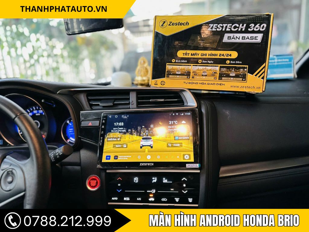 Màn Hình Android Honda Brio