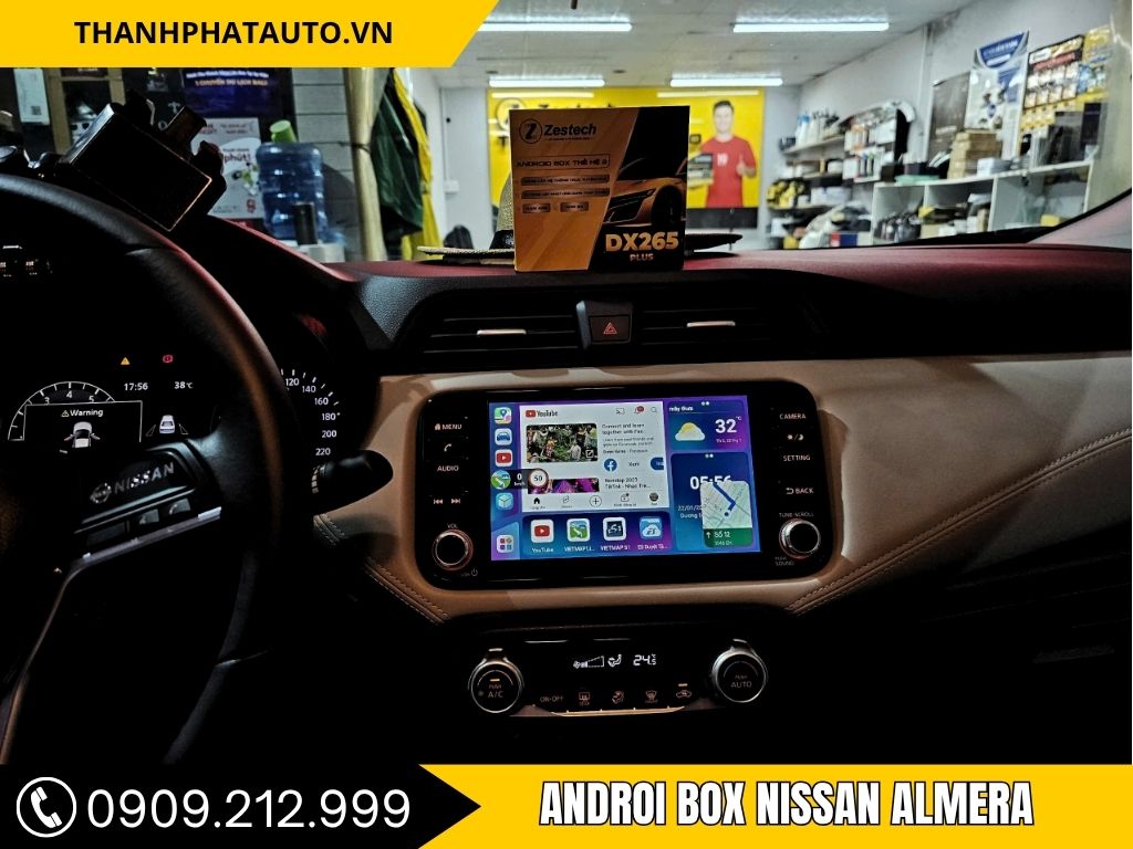 Android Box Nissan Almera 2023‑2025 giúp xe trở nên thông minh hơn, nâng cấp hệ thống giải trí và tối ưu kết nối.