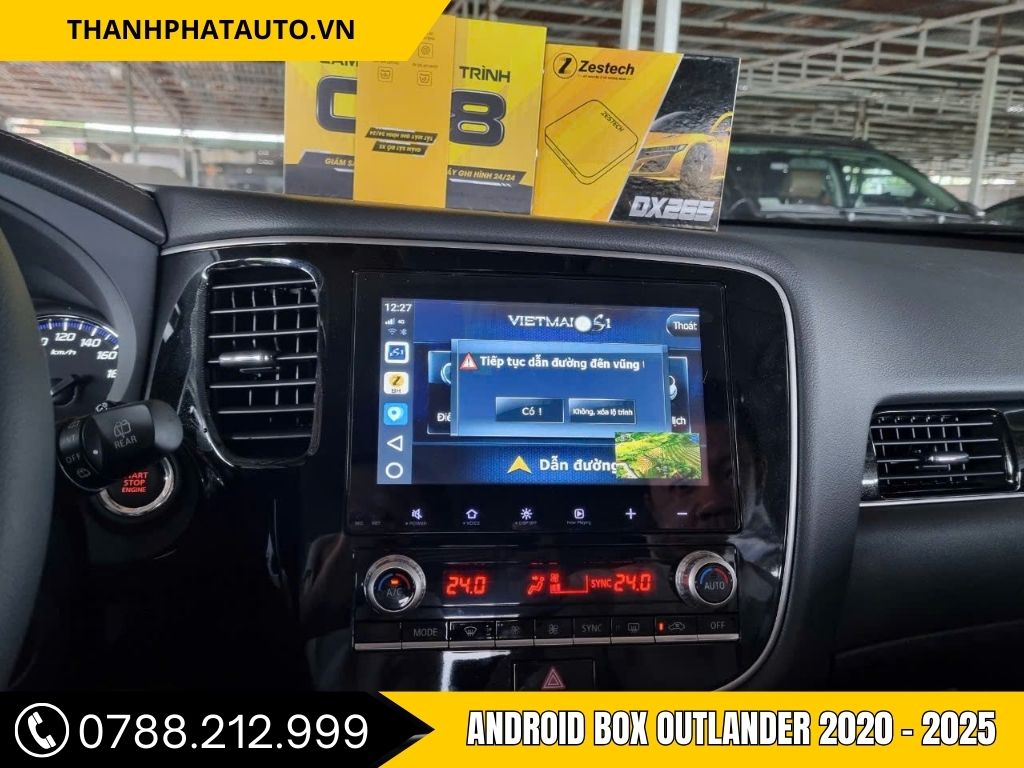 Android Box cho Outlander 2020 – 2025