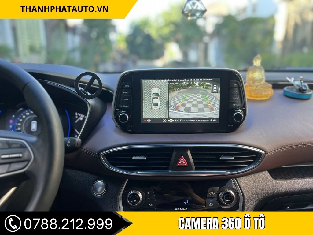 phụ kiện camera 360 Hyundai SantaFe