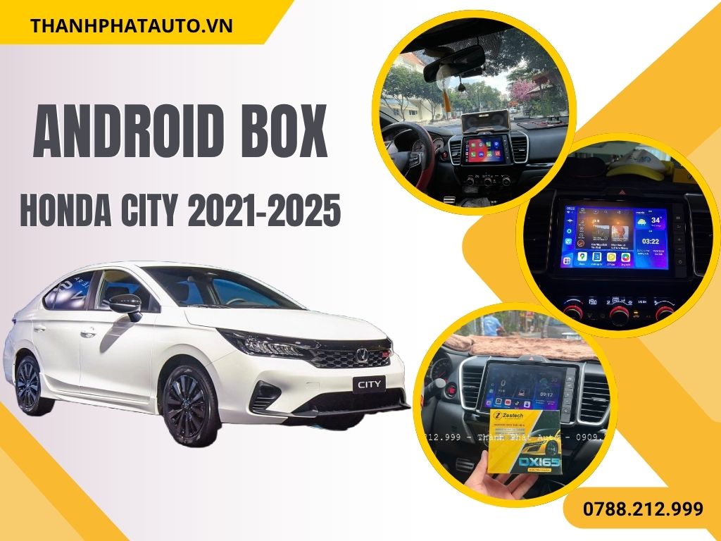 Android Box Honda City 2021-2025