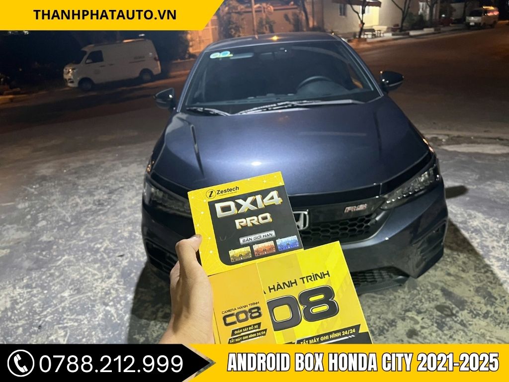 Android Box Honda City 2021-2025