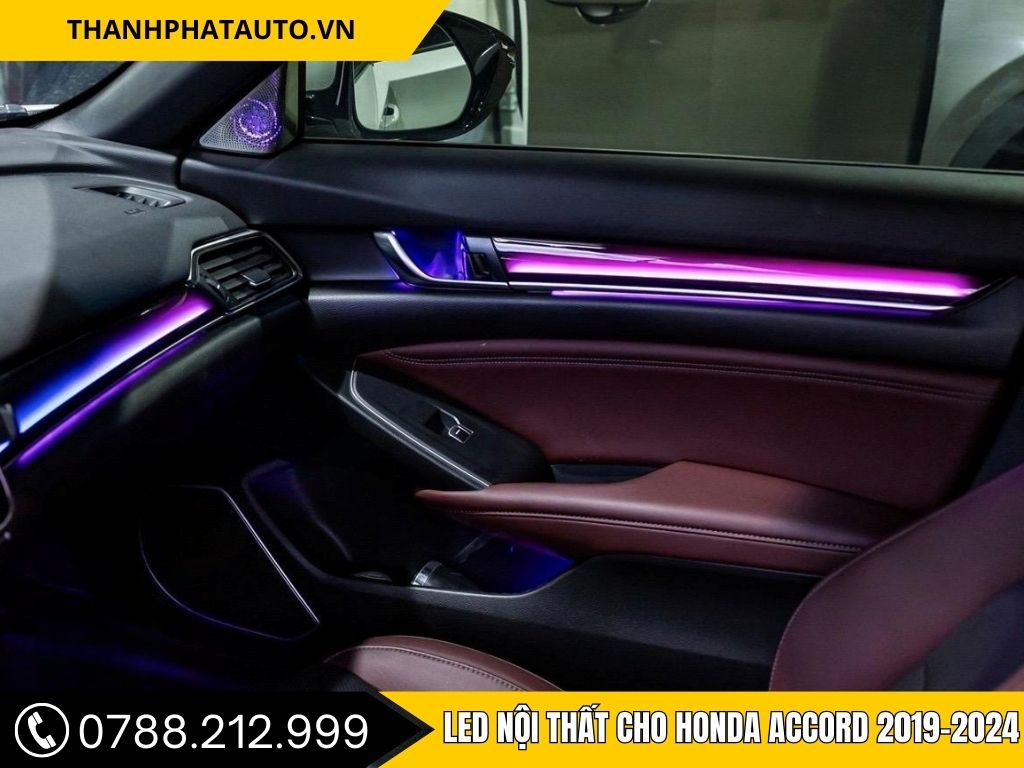 LED Nội Thất Honda Accord 2019–2024