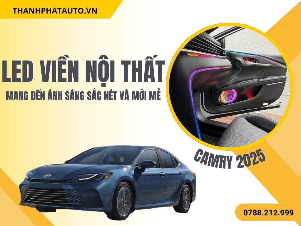 LED Nội Thất Camry 2025