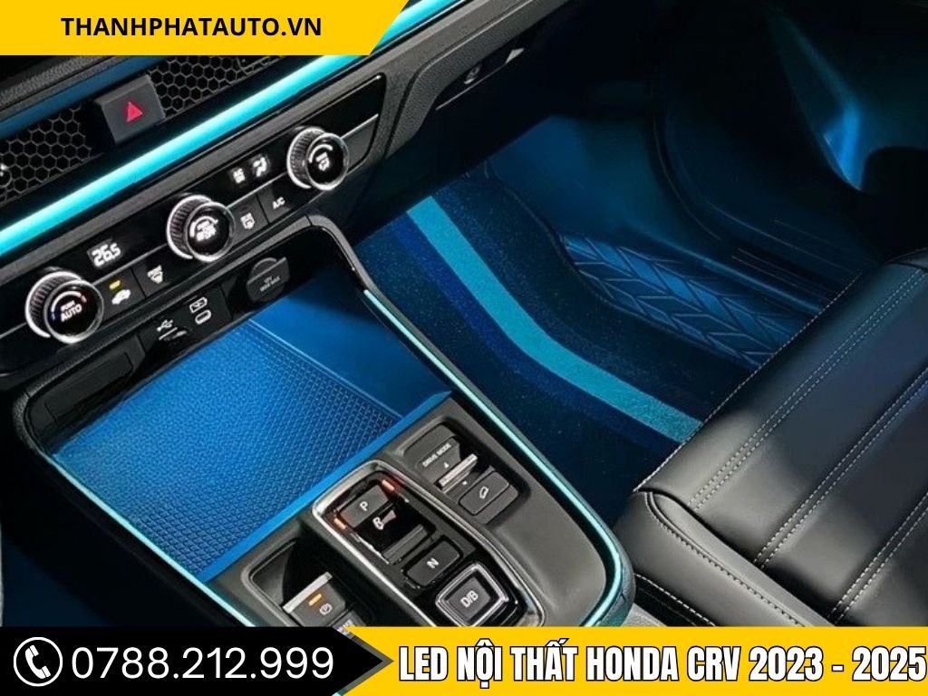 LED Viền Nội Thất Ô Tô CRV 2023 - 2025