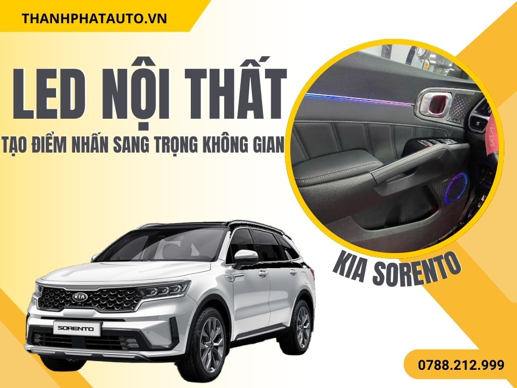 LED Viền Nội Thất Kia Sorento