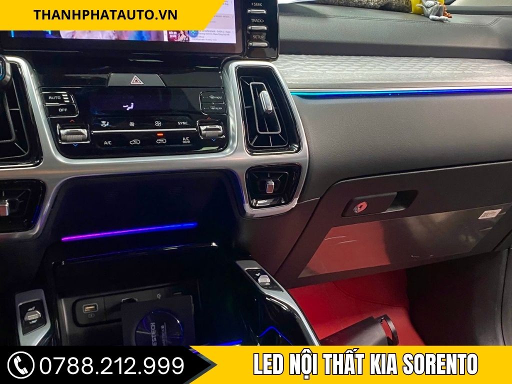 LED Viền Nội Thất Kia Sorento