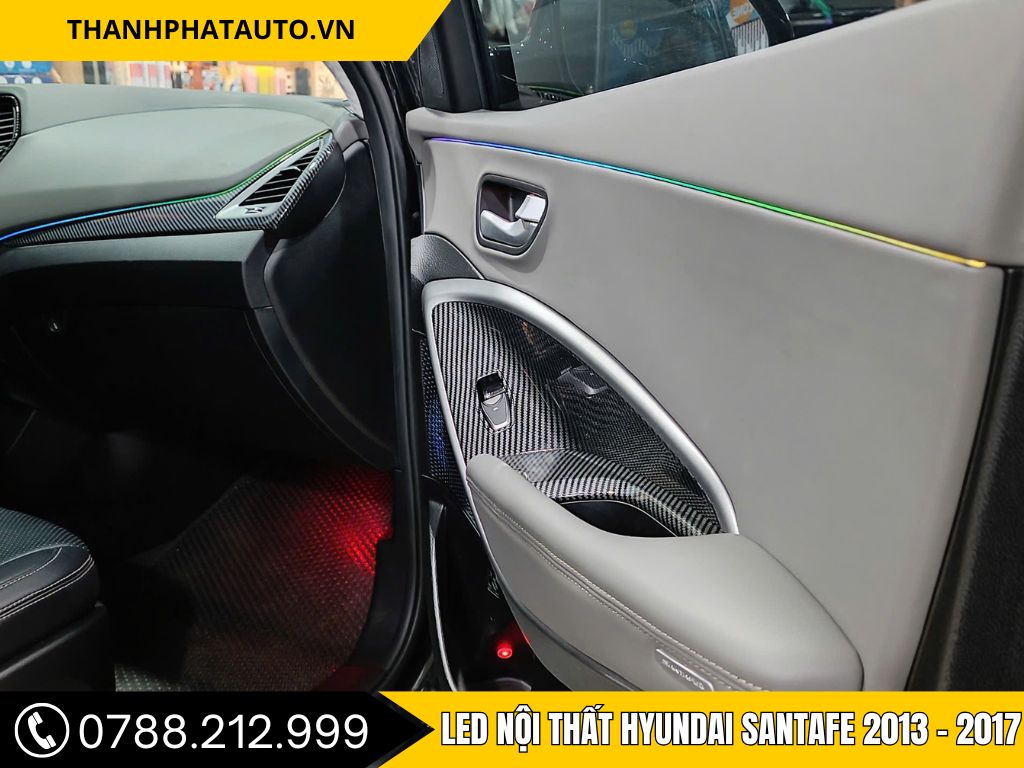 Led nội thất Hyundai SantaFe 2013 - 2017