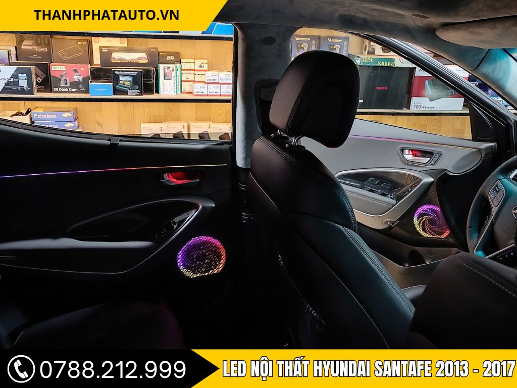 LED Viền Hyundai SantaFe 2013–2017