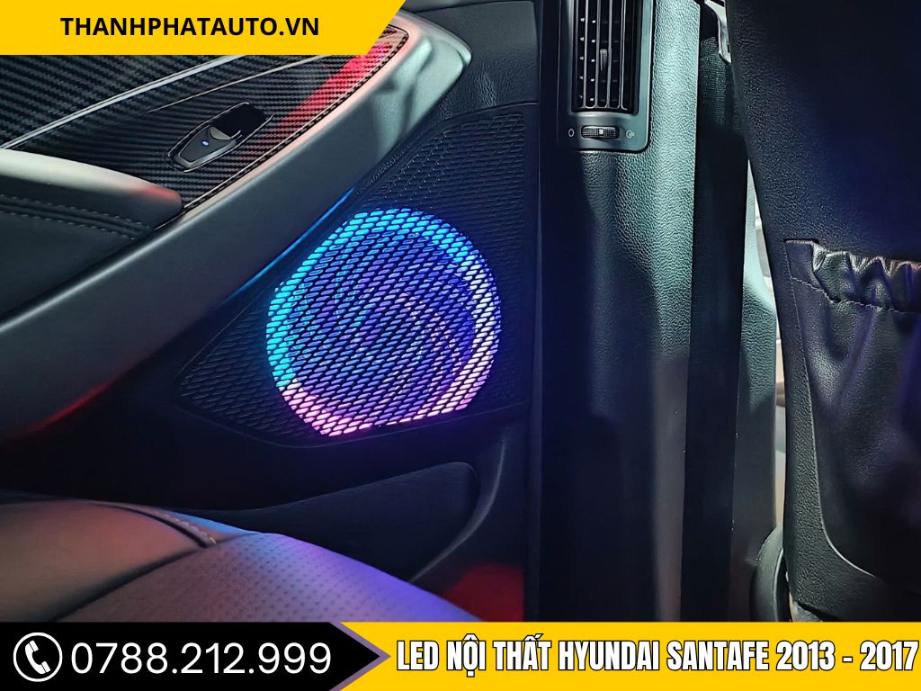 Led nội thất Hyundai SantaFe 2013 - 2017