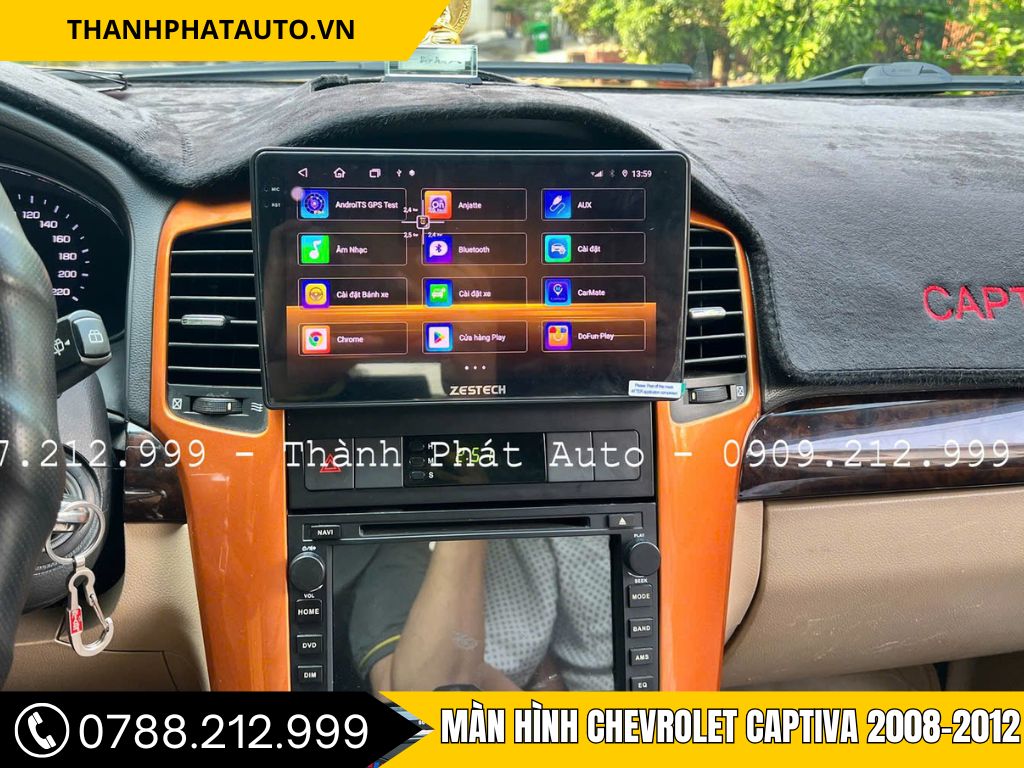 Màn Hình Android Chevrolet Captiva 2008 – 2012