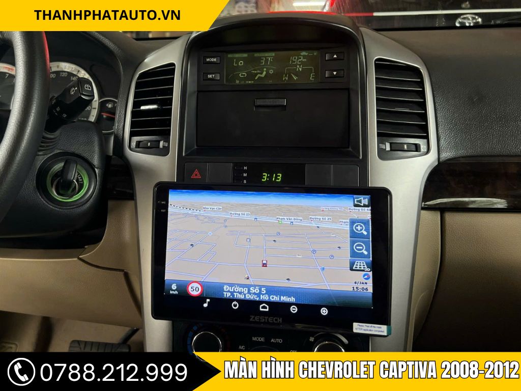 Màn Hình Android Chevrolet Captiva 2008 – 2012
