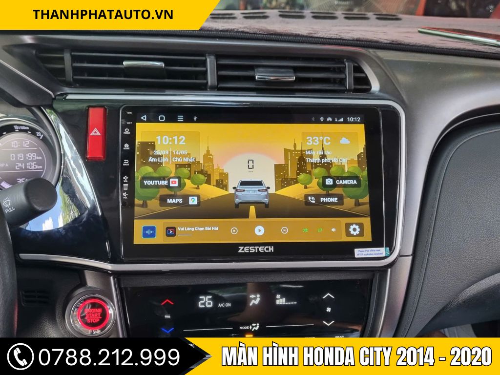 Màn Hình Honda City 2017