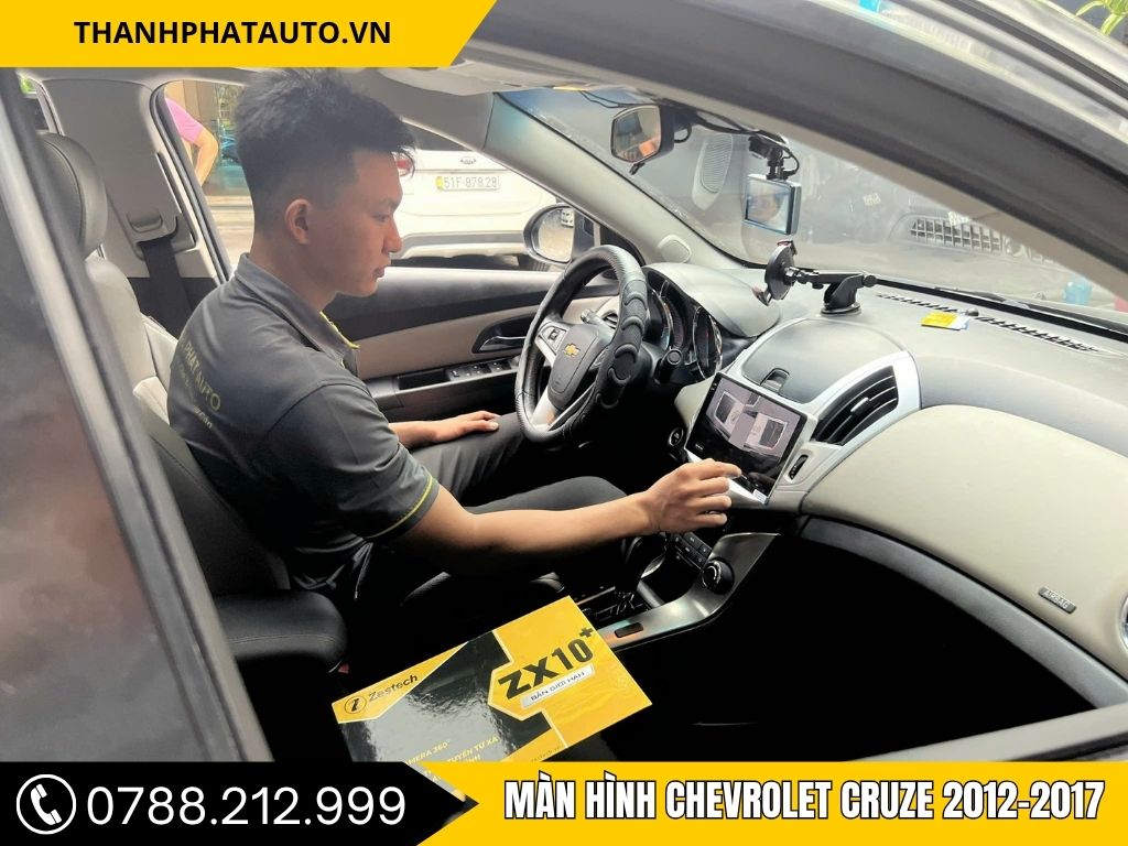 Màn Hình Android Chevrolet Cruze 2012-2017