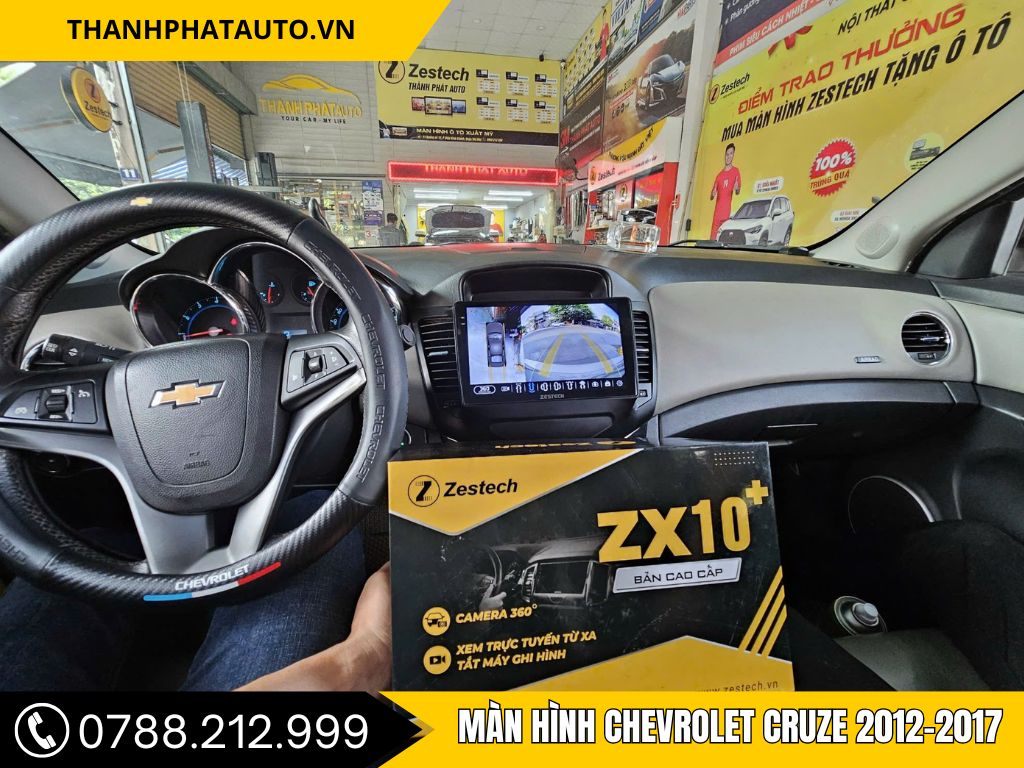 Màn Hình Chevrolet Cruze 2012-2017