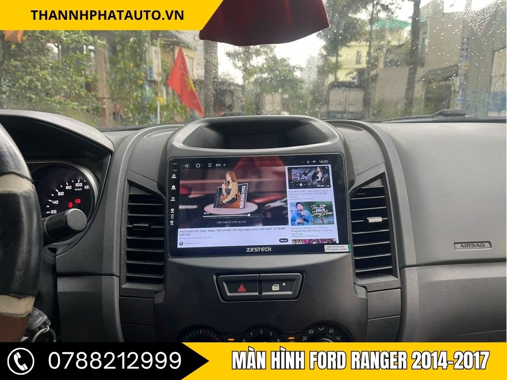 Với Màn hình Ford Ranger 2014-2017, việc xem video, nghe nhạc trực tuyến hoặc thậm chí kết nối với các ứng dụng xã hội trên màn hình lớn đã trở nên dễ dàng hơn bao giờ hết. Hệ thống Android cho phép bạn thưởng thức các nội dung giải trí yêu thích ngay trên xe.