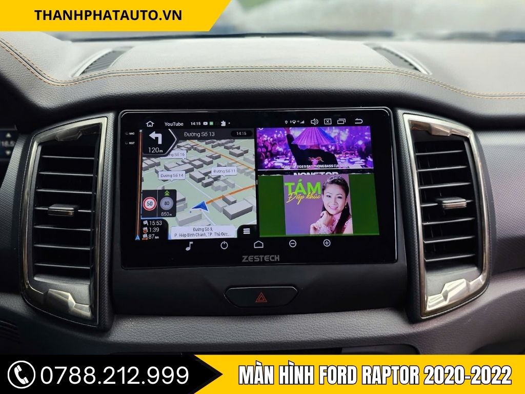 Màn Hình Ford Raptor 2020-2022