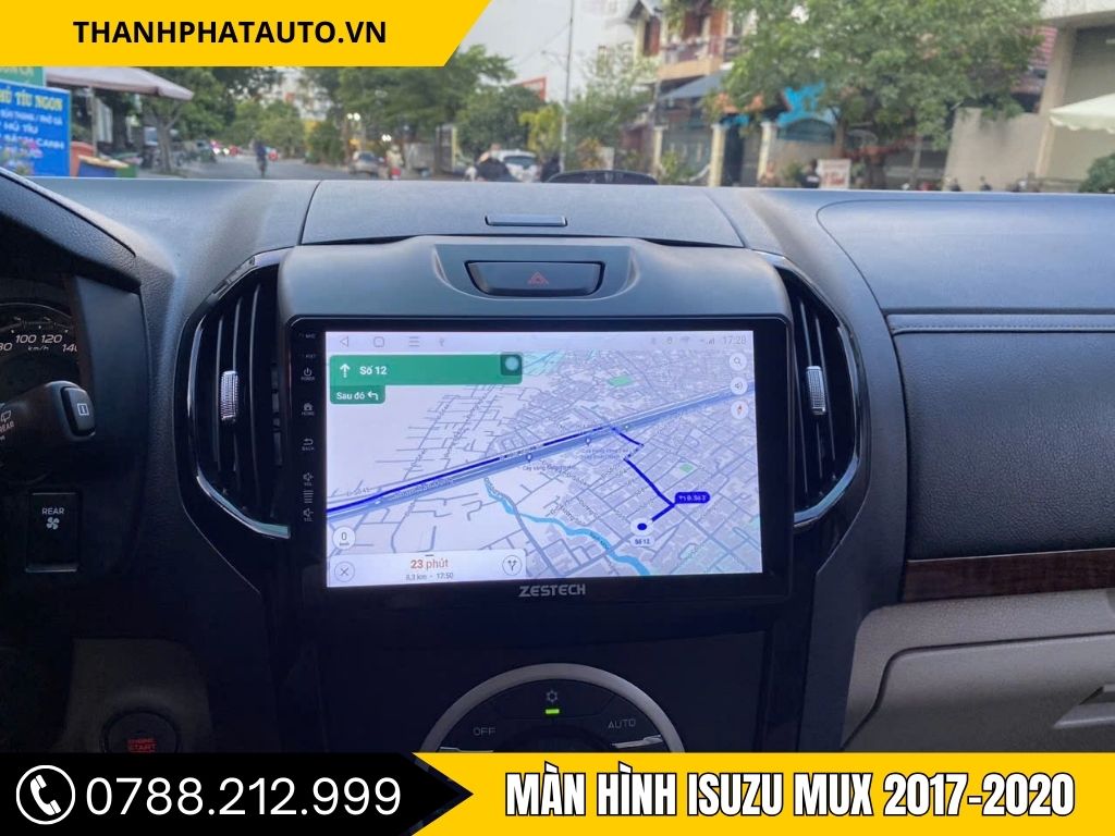 Màn Hình Isuzu Mux 2017-2020