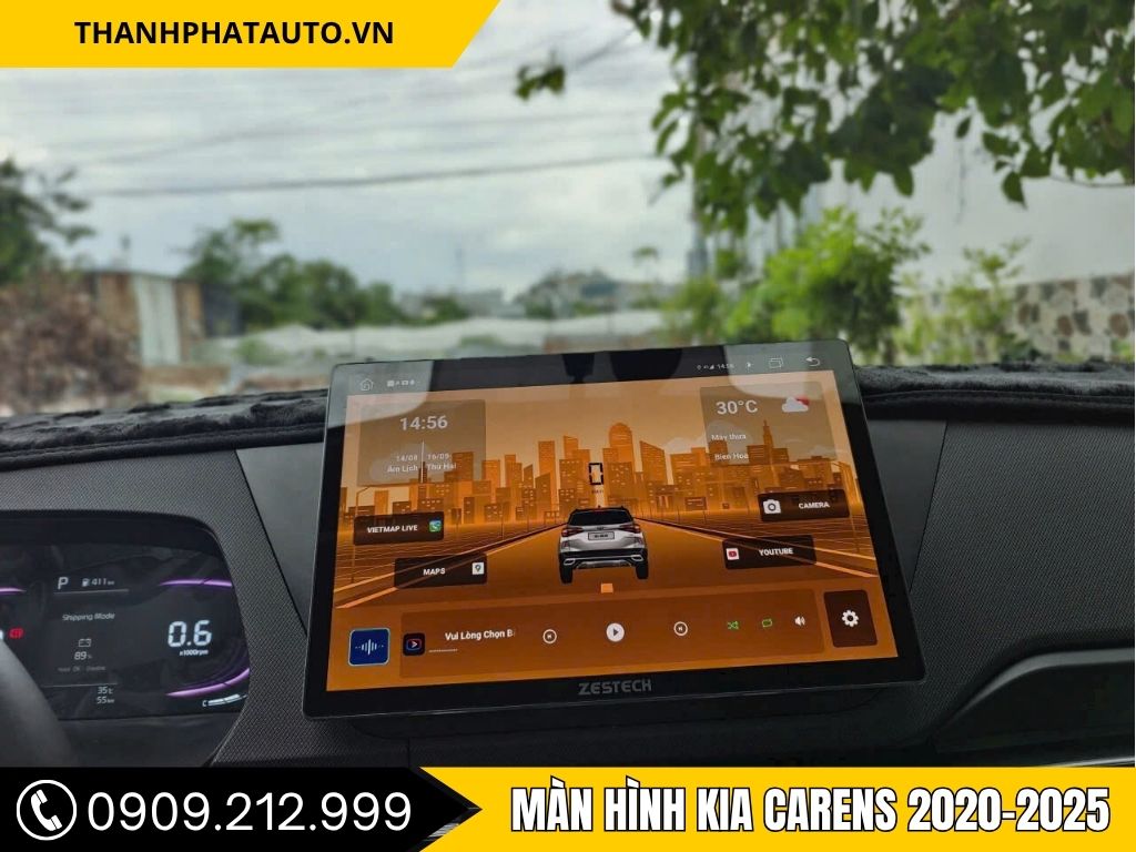 Màn Hình Android Kia Carens 2020 - An toàn và tiện nghi.