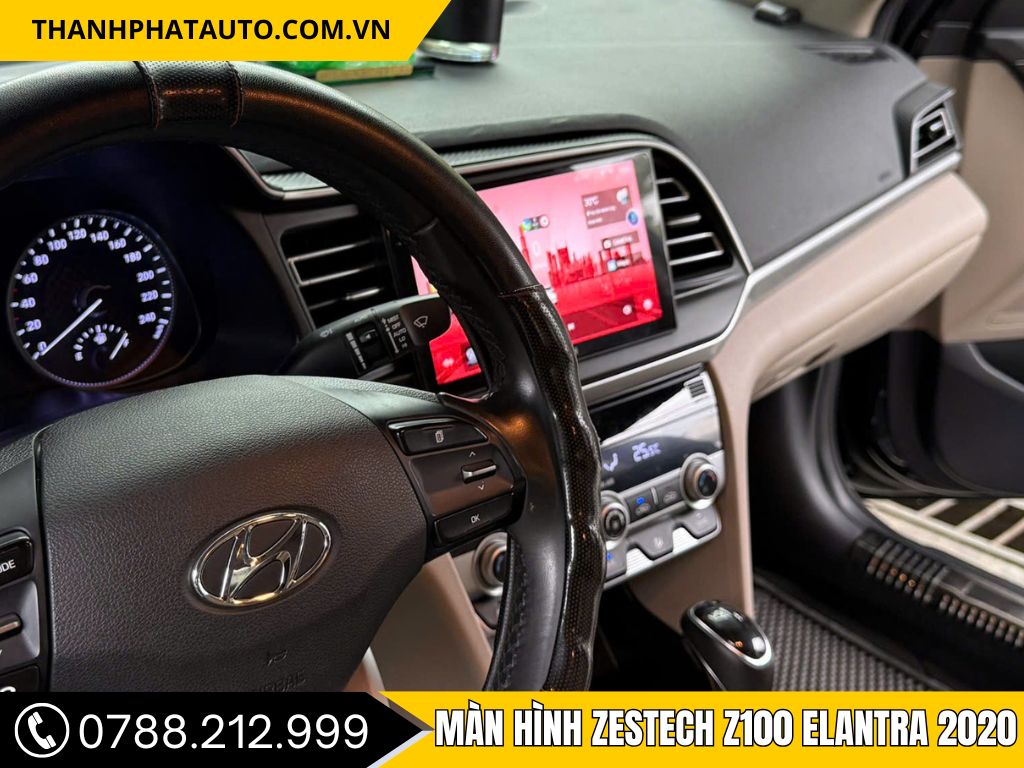 Màn Hình Zestech Z100 Cho Elantra 2020