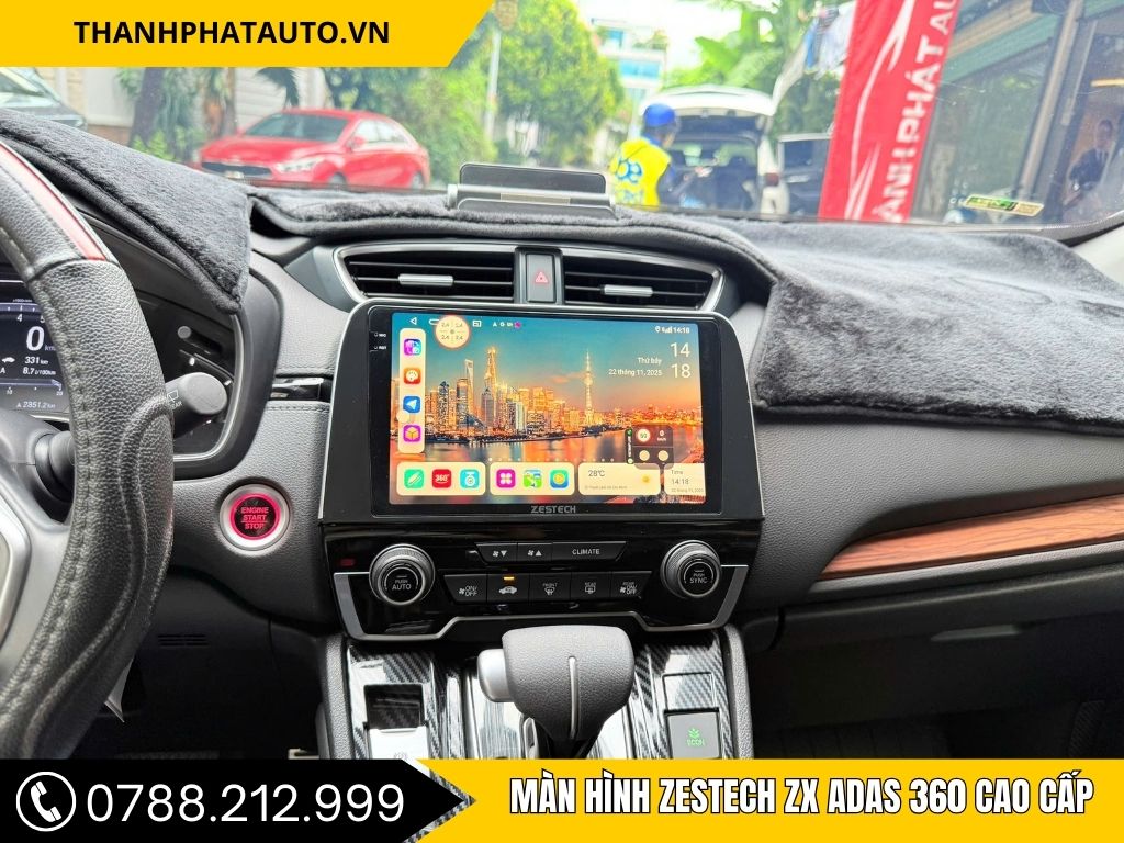 Màn Hình Zestech ZX ADAS 360 Cao Cấp Cho Honda CRV 2020