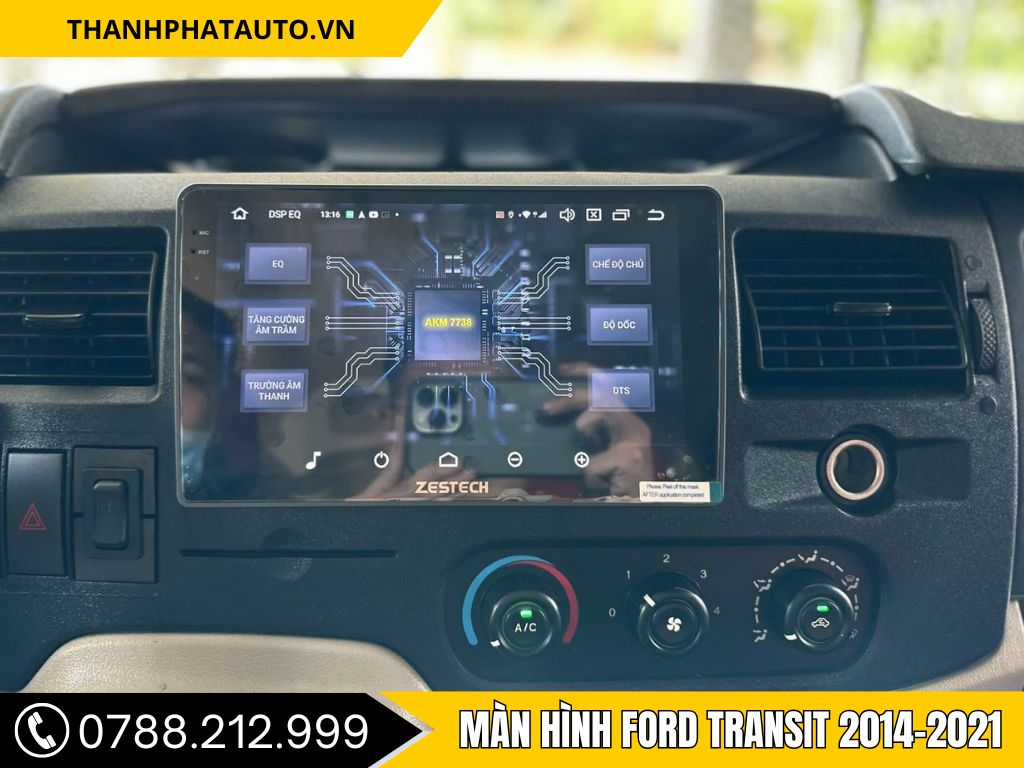 Màn Hình Android ô tô Ford Transit 2014-2021