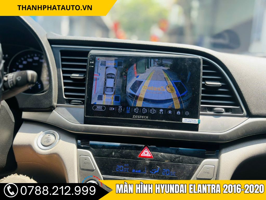 Màn Hình Android Hyundai Elantra 2016 - 2020
