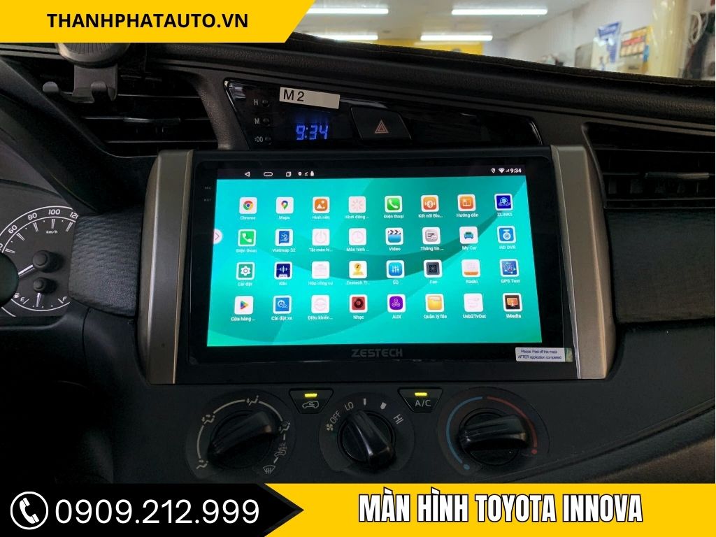 Màn Hình Android Toyota Innova