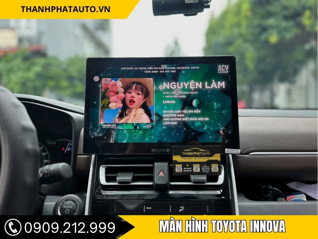 Màn Hình Android Toyota Innova