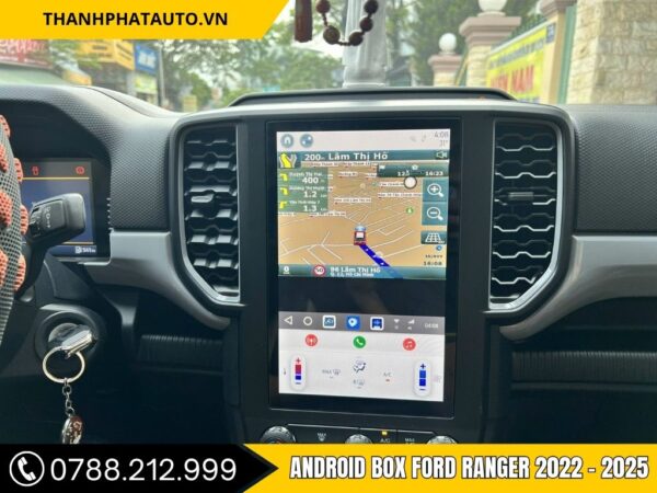Android Box Ford Ranger 2022 - 2025 – Nâng Cấp Công Nghệ