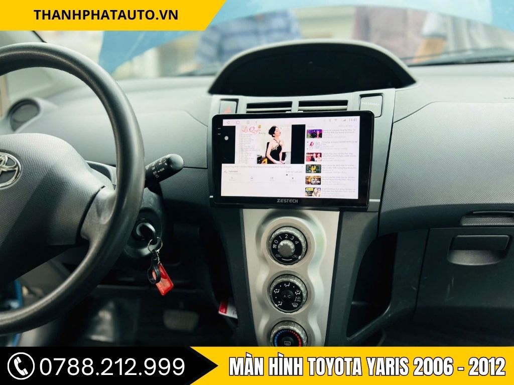 Màn hình Android Toyota Yaris 2006 - 2012